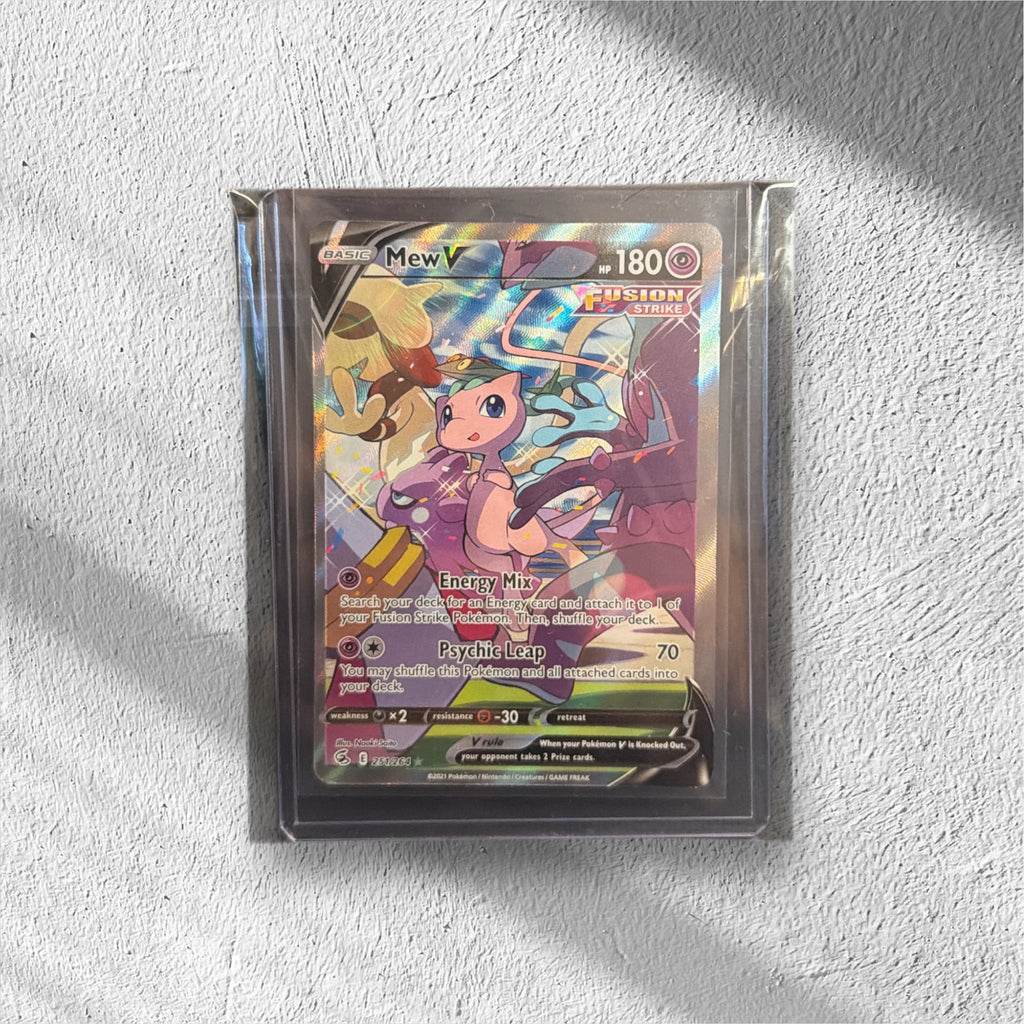 Mew V 251/264 Fusion Strike Rare Ultra Pokemon Near Mint