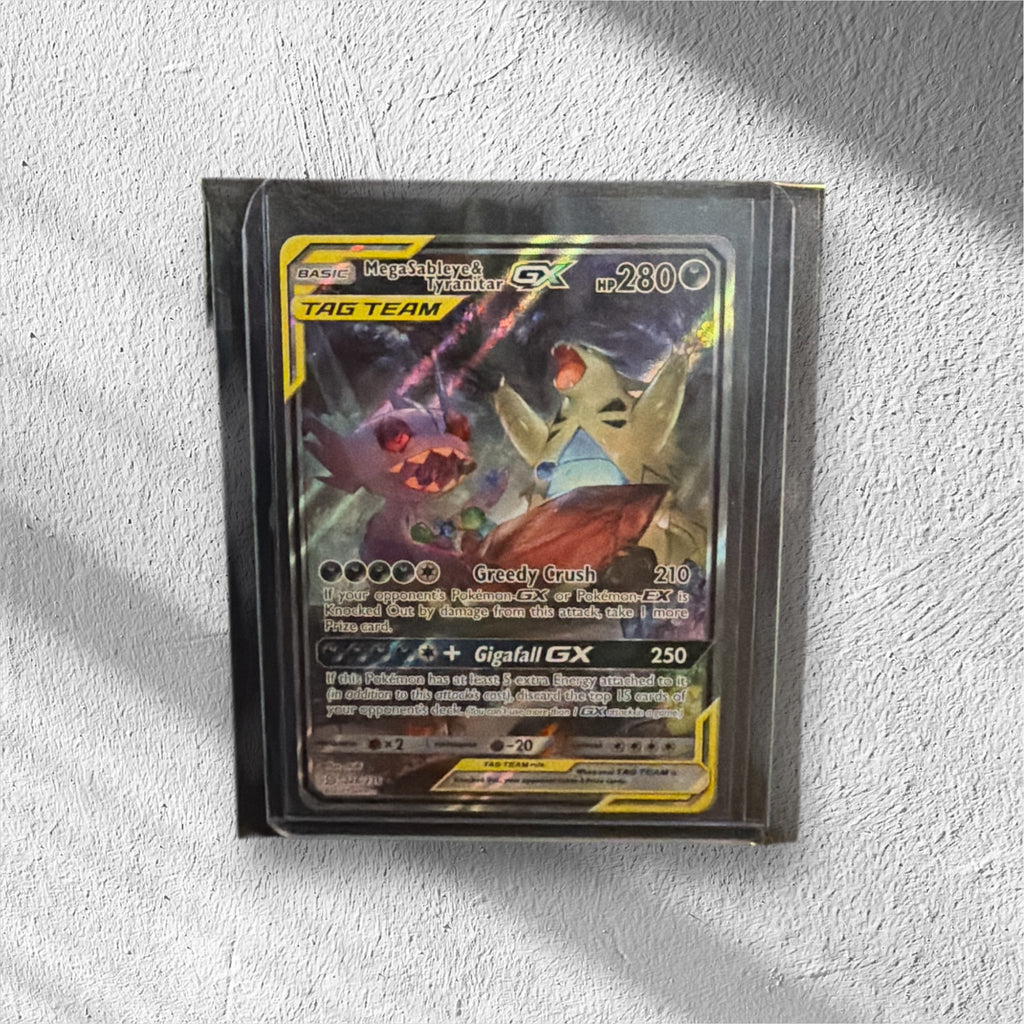 Mega Sableye & Tyranitar GX (Alternate Full Art) 226/236 Sm-Unified Minds MINT